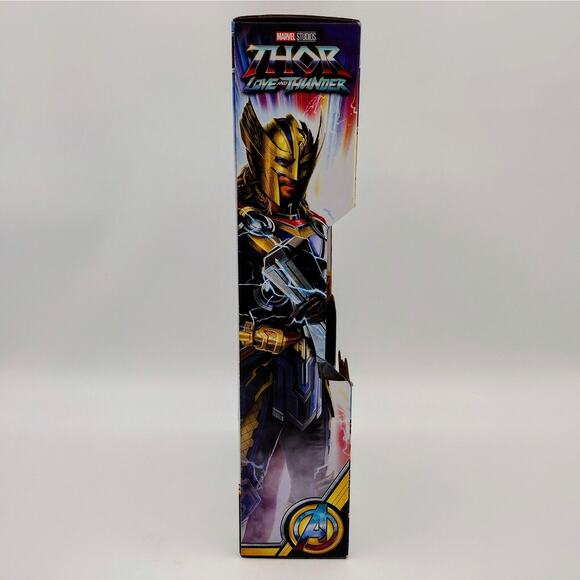 Hasbro Marvel StormBreaker Strike Thor, Thor Love and Thunder Action Figure New - Picture 4 of 6